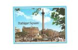 CP, Angleterre, Londres, Trafalgar Square, 1986, Voyagée - Trafalgar Square