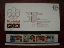 UGANDA 1976 OLYMPIC GAMES MONTREAL Issue FULL SET FOUR Stamps MNH With PRESENTATION CARD. - Uganda (1962-...)