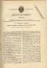 Original Patentschrift - H. Förster In Bürgel , 1887 , Pressmaschine Für Muster , Druck , Druckerei !!! - Machines