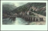 "Lynmouth",  A C1930 Postcard Based On A Painting By 'Elmer Keene'. - Lynmouth & Lynton