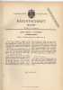 Original Patentschrift - E. Meyer In Ottensen , 1887 , Heftnadel , Buchbinderei , Hamburg !!! - Autres & Non Classés