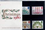 1980 Christmas Presentation Pack PO Condition - Presentation Packs