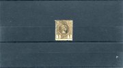 1891-96 Greece- "Small Hermes" 3rd Period (Athenian)- 1 Lepton Dark Brown UsH, Perforated 11 1/2, Except 11 1/4 At Top - Used Stamps