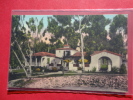 California > Santa Barbara   El Encanto Hotel & Bungalows  Hand Colored --------    ===  --ref 499 - Santa Barbara