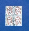 1986   N° 1137 X 4   SE - TENANT CLARA SCHUMANN  OBLITÉRÉ YVERT TELLIER 0.40 € X 4 = 1.60 € - Zusammendrucke