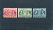 1939-Greece- "Queens" Charity Issue- Complete Set MNH/MH - Bienfaisance