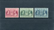 1939-Greece- "Queens" Charity Issue- Deep Violet-green-blue Complete Set MH (with Paper Remnants) - Beneficenza