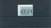 1939-Greece- "Queens" Charity Issue- 1 Drachme Ultramarine MNH (toned Gum) - Bienfaisance