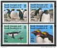 1993 South Georgia Pinguini Penguins Set MNH** B504 - Pinguïns & Vetganzen