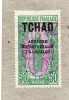 TCHAD : Type Du Congo De 1907-17, Surchargé "Tchad" En 1922 Et "AFRIQUE EQUATORIALE FRANCAISE" En 1925-  Femme Bakalois - Unused Stamps