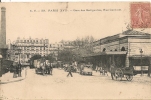 Cpa17 Paris Rue Cardinet, Gare Des Batignolles - Paris (17)