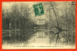 CPA 91 Parc De MEREVILLE Essonne - Le Château, La Colonne Rostrale Et Le Lac * Verneau Et Plisson éditeurs - Mereville