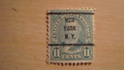 U.S.  1922  Scott #566  Precancel - Vorausentwertungen