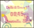 AUSTRALIA - 1997 45c Frama Overprinted Dolls And Bears Show. MNH ** - Mint Stamps