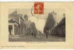 Carte Postale Ancienne Nesle - Avenue De La Gare - Nesle