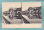 BELGIQUE.  -  Dinant.  -  Vue  Prise  Au  Sud  .  -  BELLE CARTE STREREO  - - Stereoscope Cards