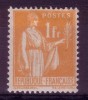 YT 286 - Paix 1F Orange - Neuf * - 1932-39 Paix