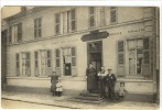 Carte Postale Ancienne Saint Ouen - Café Restaurant Momège Dizambourg - Bureau De Tabac - Saint Ouen