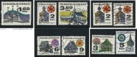 ● CECOSLOVACCHIA 1971  - EDIFICI In STILE - N.°  1832 * + Usati  - Cat. ? € - L. 1203 /04 /05 /06 - Unused Stamps