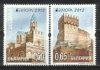 BULGARIA \ BULGARIE - 2012 - EUROPE-CEPT - 2v ** Serie De PF Avec Perf.mecanik - 2012