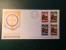 A0001   FDC  EASTER  1972  ST. CHRISTOPHER ... - Easter