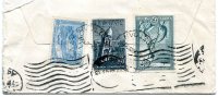 Greece- Cover Posted From Lamia [canc. 6.12.1953, Arr. 7.12.1953] To Athens (destroyed) - Tarjetas – Máximo