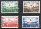 Finland 1939 Red Cross Set Of 4 MH  SG 330-333 - Nuevos