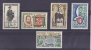 LOT DE TIMBRES N* 1285/1286/1287/1292/1293 NEUF** - Collections