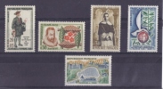 LOT DE TIMBRES N* 1285/1286/1287/1292/1293 NEUF** - Sammlungen