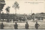 S.M    ALPHONSE XIII à L'école De Saint - Cyr  Le Cortège Et L'Escorte - Ricevimenti