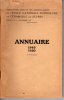 ANNUAIRE 1949/1950 De L'Association Des Anciens De L'Ecole Supérieur De Céramique De SEVRES - Elenchi Telefonici