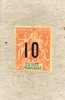 GUINEE : Allégorie, Timbre De 1892 Surchargé Nouvelle Valeur - Unused Stamps