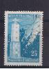 RB 861 - Finland 1956 - Return Of Porkkala To Finland - 25m Good Used Stamp - SG 553 - Lighthouse Theme - Oblitérés