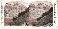 Grand Canon Of The Colorado, Arizona - & Stereoscope, Stereo View - Colorado Springs
