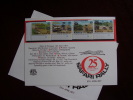 KENYA 1977 SAFARI RALLY  FULL SET (4 Values) MNH With Presentation Card & Brochure.. - Kenya (1963-...)