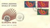 1973   Europa CEPT   FDC  Non Adressé - Cartas