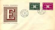1963   Europa CEPT   FDC  Non Adressé - FDC