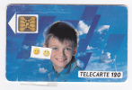 F102  / 1989 -  Visage D'enfant / Série 108996 - 120 U - SC4on - TTB+ - Varietà