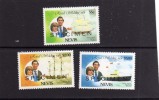 NEVIS 1981 SPECIMEN ROYAL WEDDING - NOZZE REALI SOPRASTAMPATI MNH - St.Kitts Und Nevis ( 1983-...)