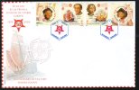 CRISTOPHER COLUMB, PERFORATED, 2005, COVER FDC, ROMANIA - Christophe Colomb