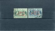 1946-47 Greece- "Postal Staff Welfare Fund" Charity- Complete Set With Aniline-red Overprint, Used - Charity Issues