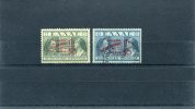 1946-47 Greece- "Postal Staff Welfare Fund" Charity- Complete Set With Aniline-purple Overprint, MNH(corner Bend)/used - Charity Issues