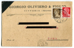 CARTOLINA COMMERCIALE VITTORIA RAGUSA ANNO 1930 - Ragusa