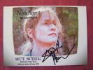 Isabelle HUPPERT - Actrice - Signé / Autographe / Hand Signed / Dédicace - Entertainers