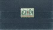 1940-Greece- "Postal Staff Anti-Tuberculosis Fund"- Ovpt On Blue-green Stamp, Complete MH - Charity Issues