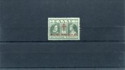 1940-Greece- "Postal Staff Anti-Tuberculosis Fund"- Violet-red Overprint On Deep Green Stamp, MNH - Wohlfahrtsmarken
