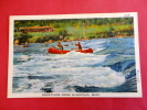 - Wisconsin > Greetings From Minocqua Canoe   Linen = == == Ref 501 - Oshkosh