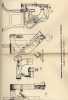 Original Patentschrift - C. Lasch In Reudnitz B. Leipzig , 1887 , Drahtheftmaschine !!! - Máquinas
