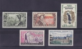 LOT DE TIMBRES N* 1246/1247/1253/1254/1255 NEUF** - Collections