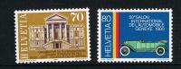 ZWITSERLAND  STADHUIS WINTERTHUR & AUTO PIC-PIC   1980  ** - Unused Stamps